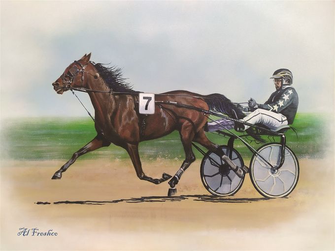 Paardenrace (werk in opdracht)